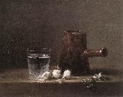 jean-Baptiste-Simeon Chardin Water Glass and Jug Germany oil painting artist